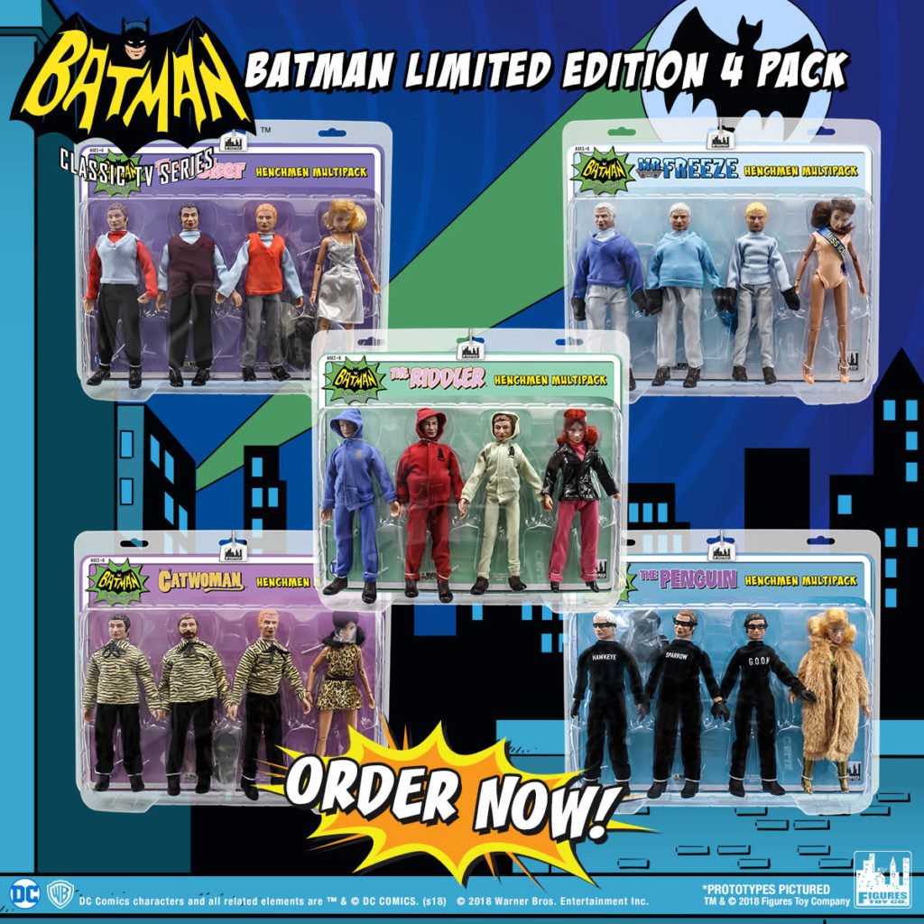 Limited Edition Batman 66 Henchman Sets From Figures Toy Company Comicon