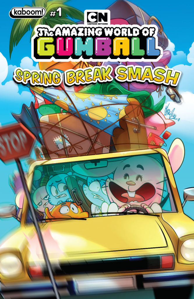 Take A Ginormous First Look At Amazing World Of Gumball: Spring Break Smash  #1! – COMICON