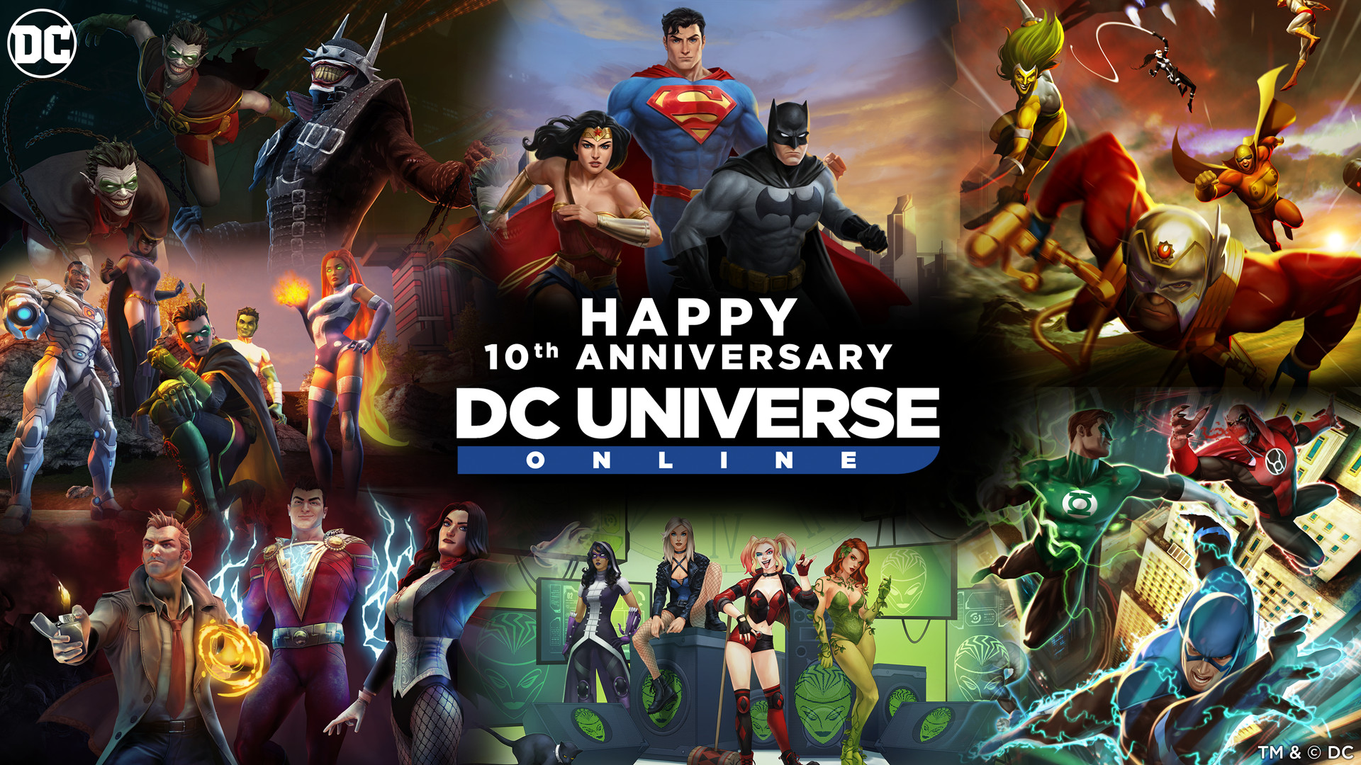 ‘DC Universe Online’ Celebrates 10 Years With Over 50 In Free Gifts