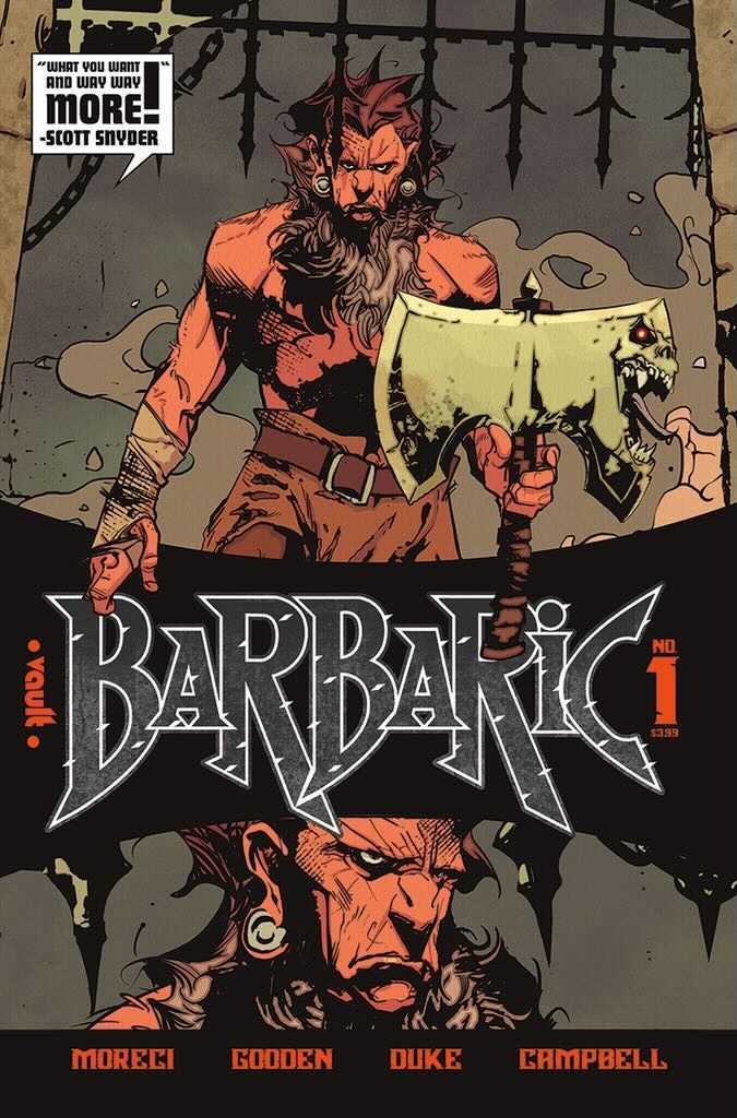 Vault Comics’ ‘Barbaric’ #1 Sells Out Ahead Of Release And Gets A ...