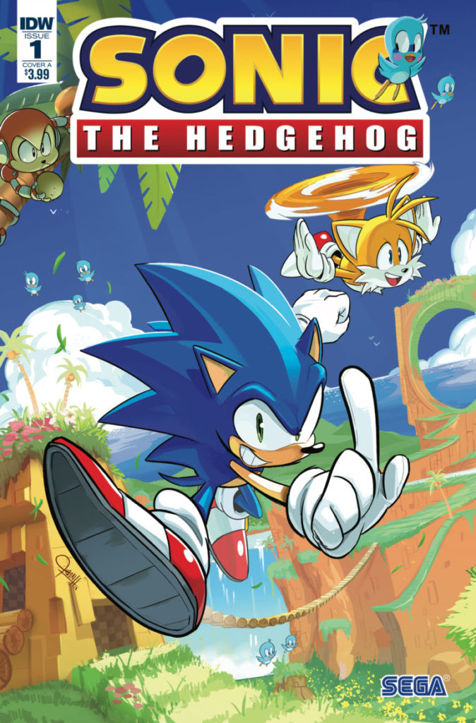 Sonic Zooms Back Into Action In Sonic The Hedgehog #1 – COMICON