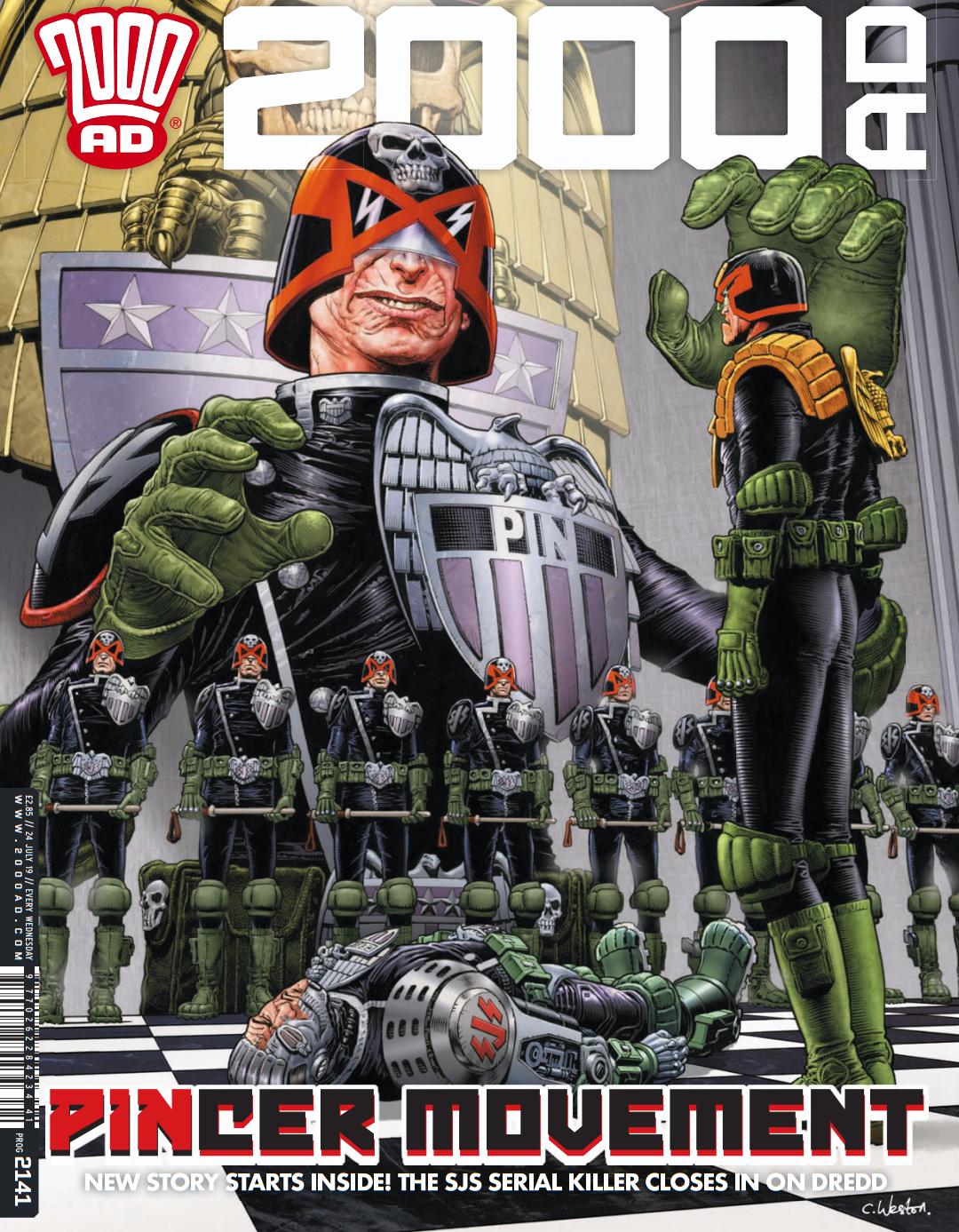 The Weekly 2000AD – Prog 2141 Previewed: Psycho Killer Qu’est-Ce Que C ...