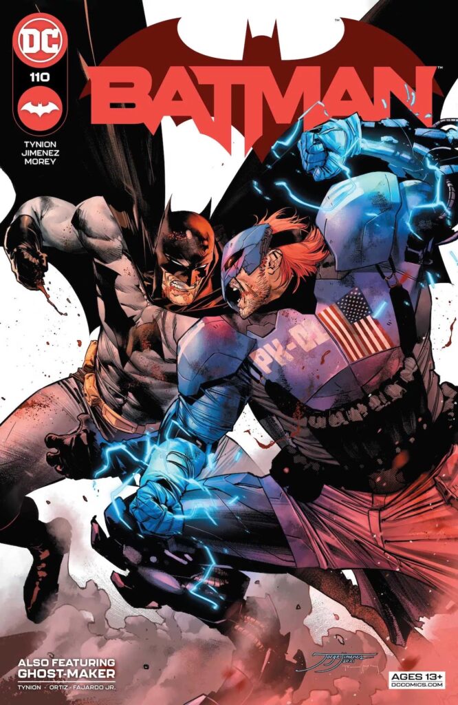 Can Batman Stop Peacemaker-01? Previewing Batman’ #110 – COMICON