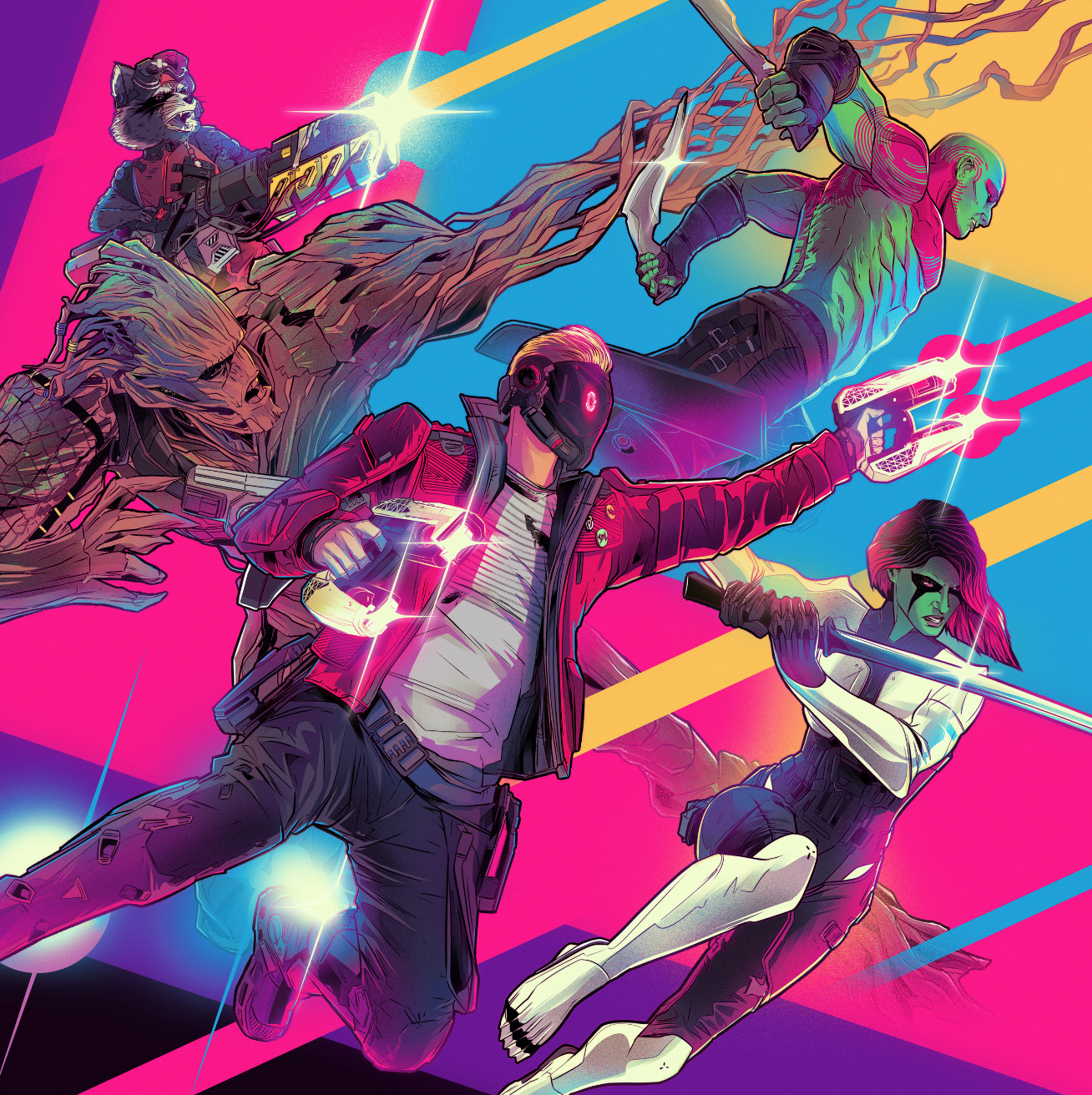 Marvel's Guardians of the Galaxy - Star-Lord Band Comic – Mondo