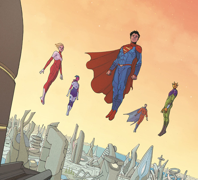 Brian Michael Bendis Developing A ‘Legion Of Superheroes’ Animated