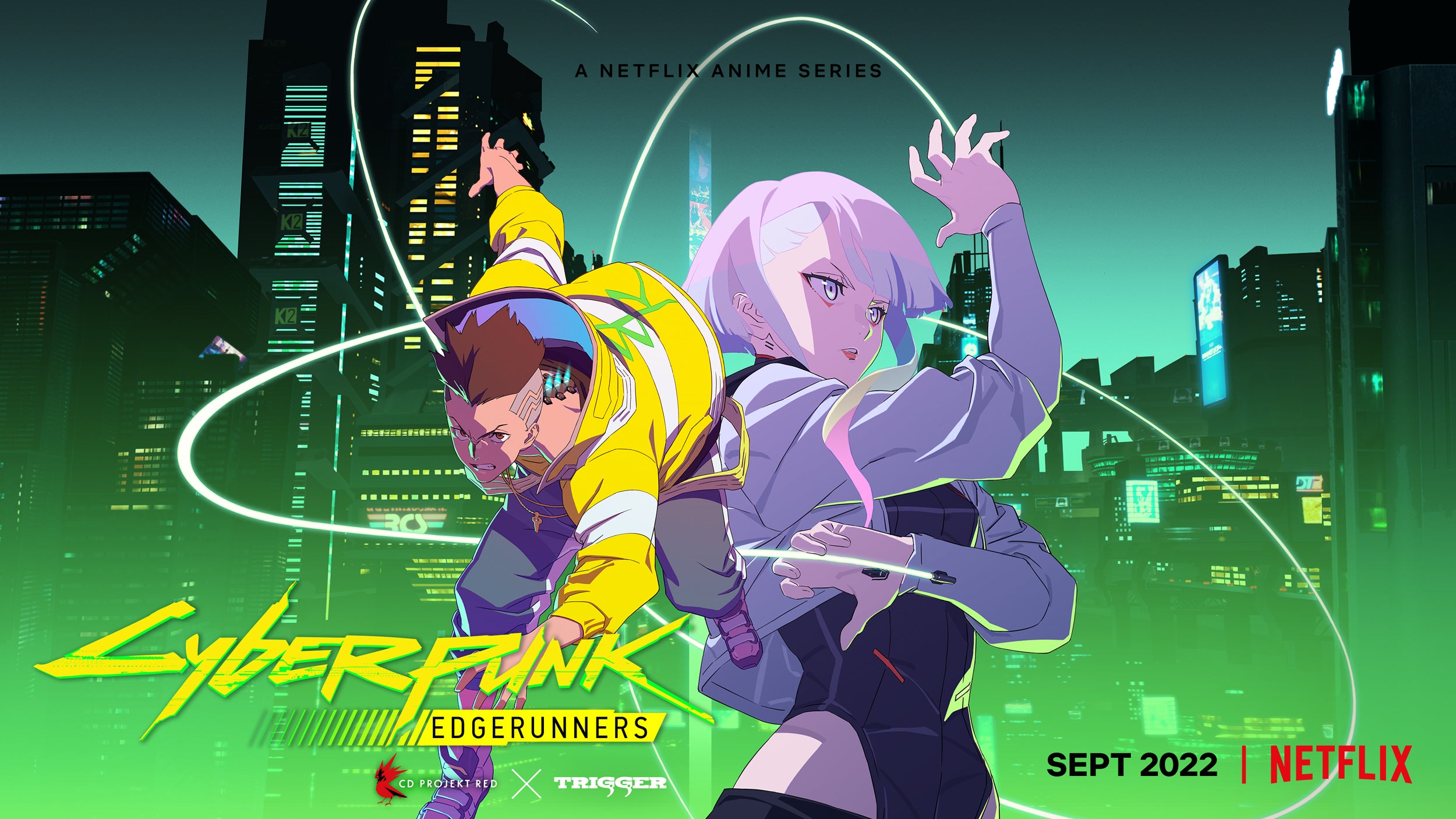 Cyberpunk: Edgerunners, Cyberpunk 2077, CD Projekt RED, trigger, anime,  anime girls, STUDIO MASSKET, Netflix TV Series, 4K