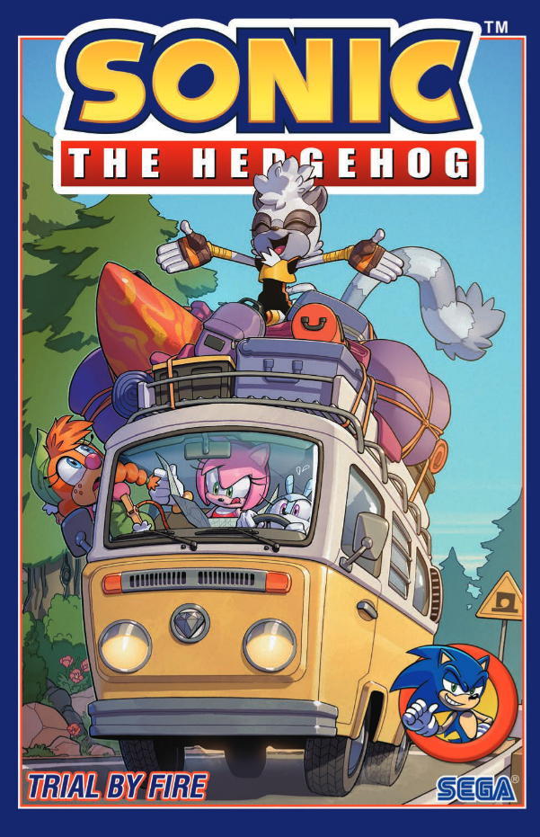 sonic the hedgehog road trip comic