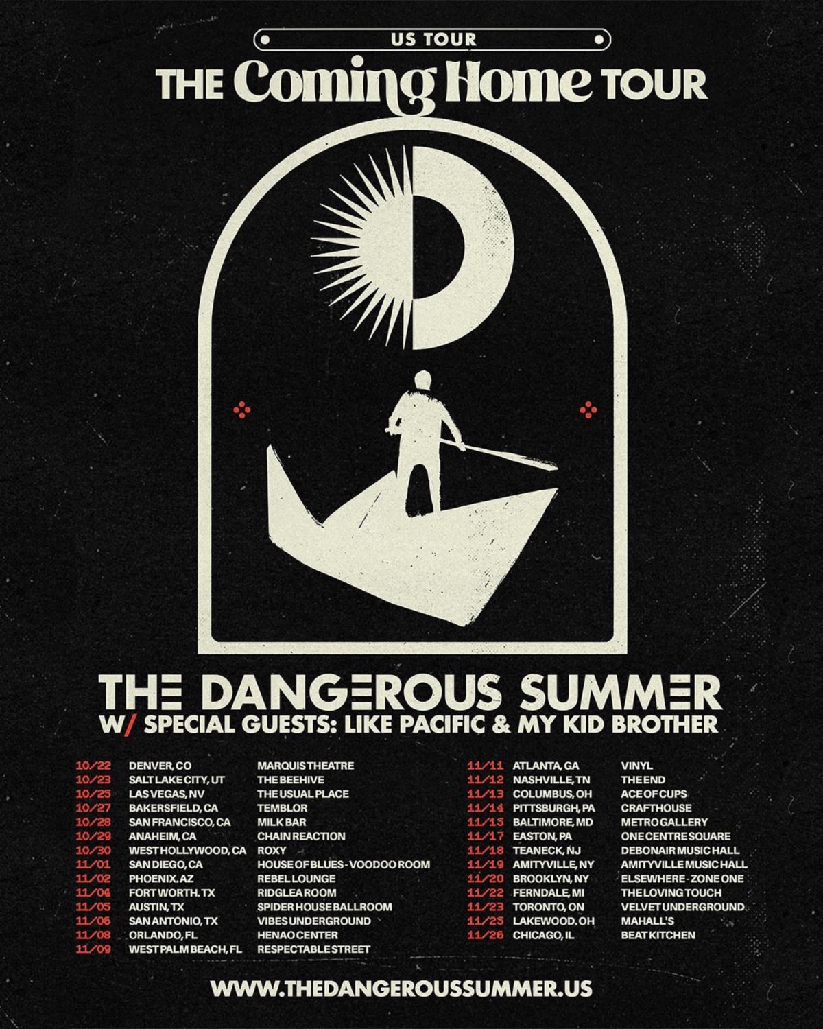 the dangerous summer drop off tour