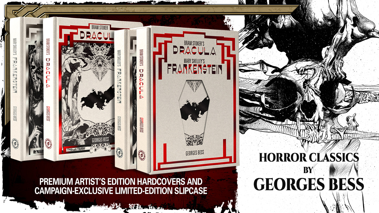 Magnetic Press Launching Classic Horror Graphic Novels By Illustrator Georges Bess Comicon 5440