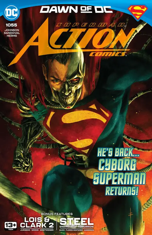Return Of Cyborg Superman: Previewing 'Action Comics' #1055