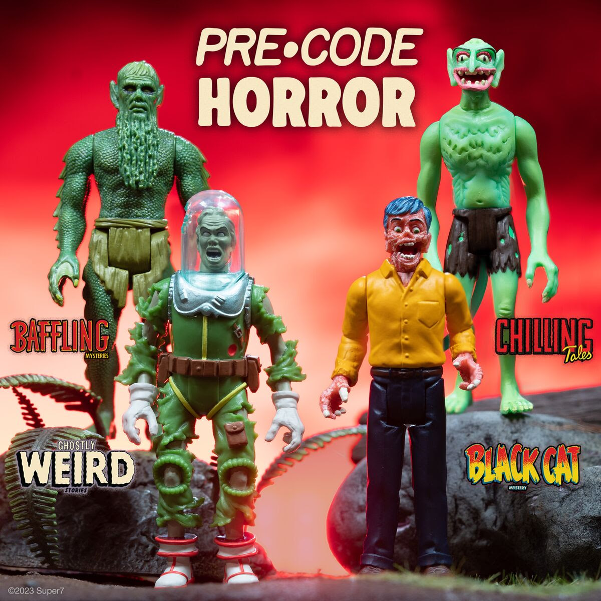 Super7 Releases Pre-Code Comics ReAction Figures – COMICON