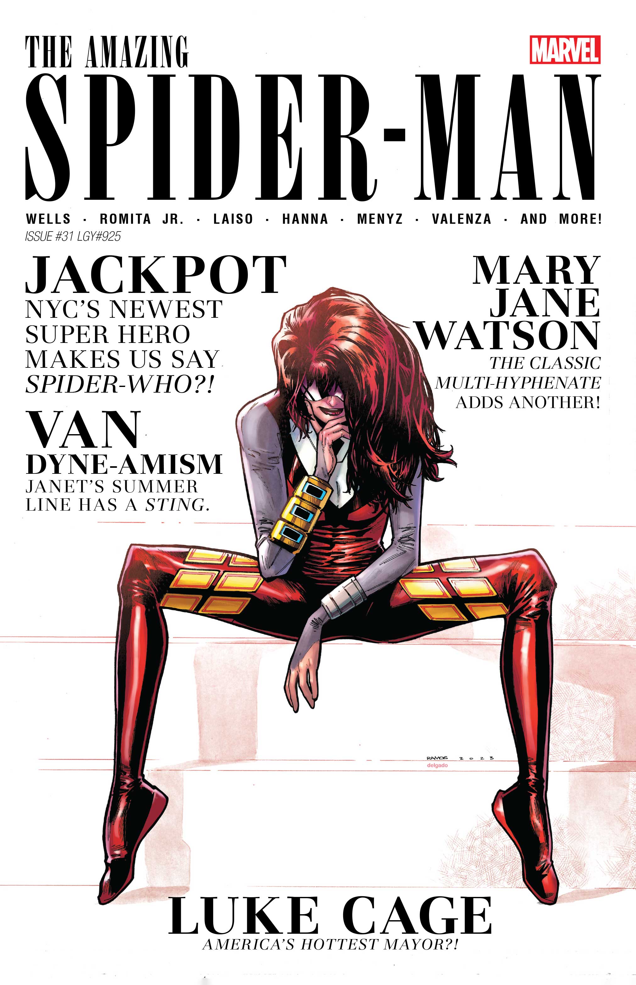 Mary Jane’s First Outing As Jackpot In ‘Amazing Spider-Man’ #31 Scores ...