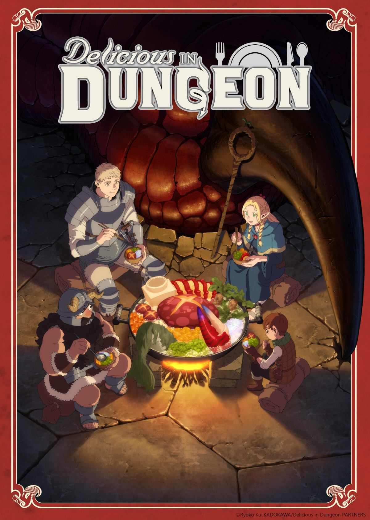 delicious-in-dungeon-anime-arrives-on-netflix-in-january-2024-comicon