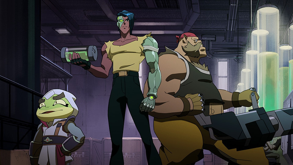Netflix's new anime series Captain Laserhawk feels like the future