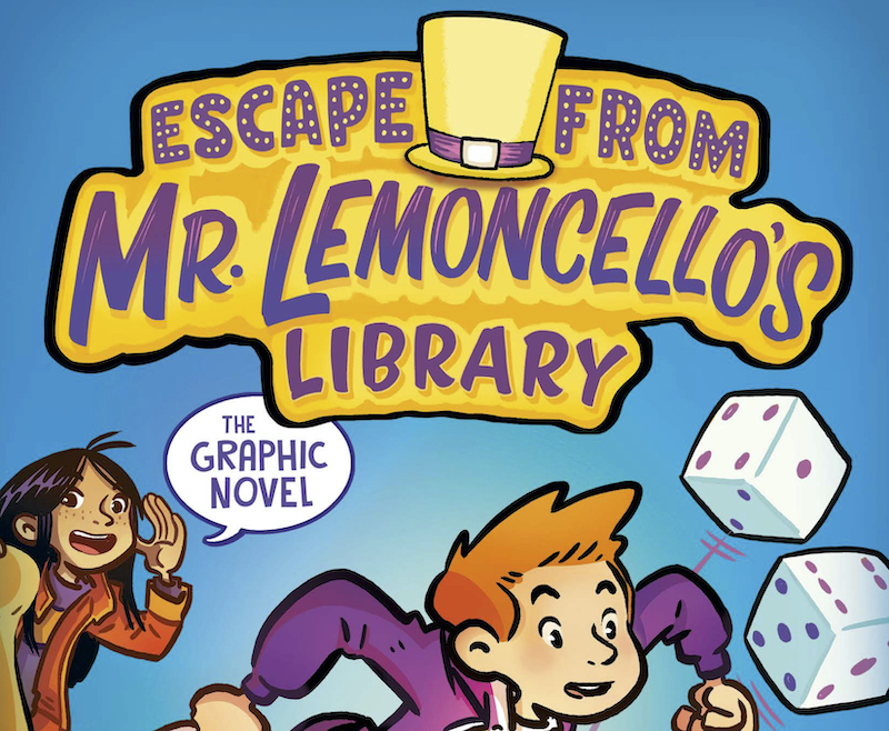 Chris Grabenstein's 'Escape From Mr. Lemoncello's Library' Is Now a Graphic  Novel – COMICON