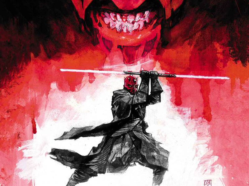 ‘Darth Maul’ Turns ‘Black, White, & Red’ In Marvel’s New Star Wars