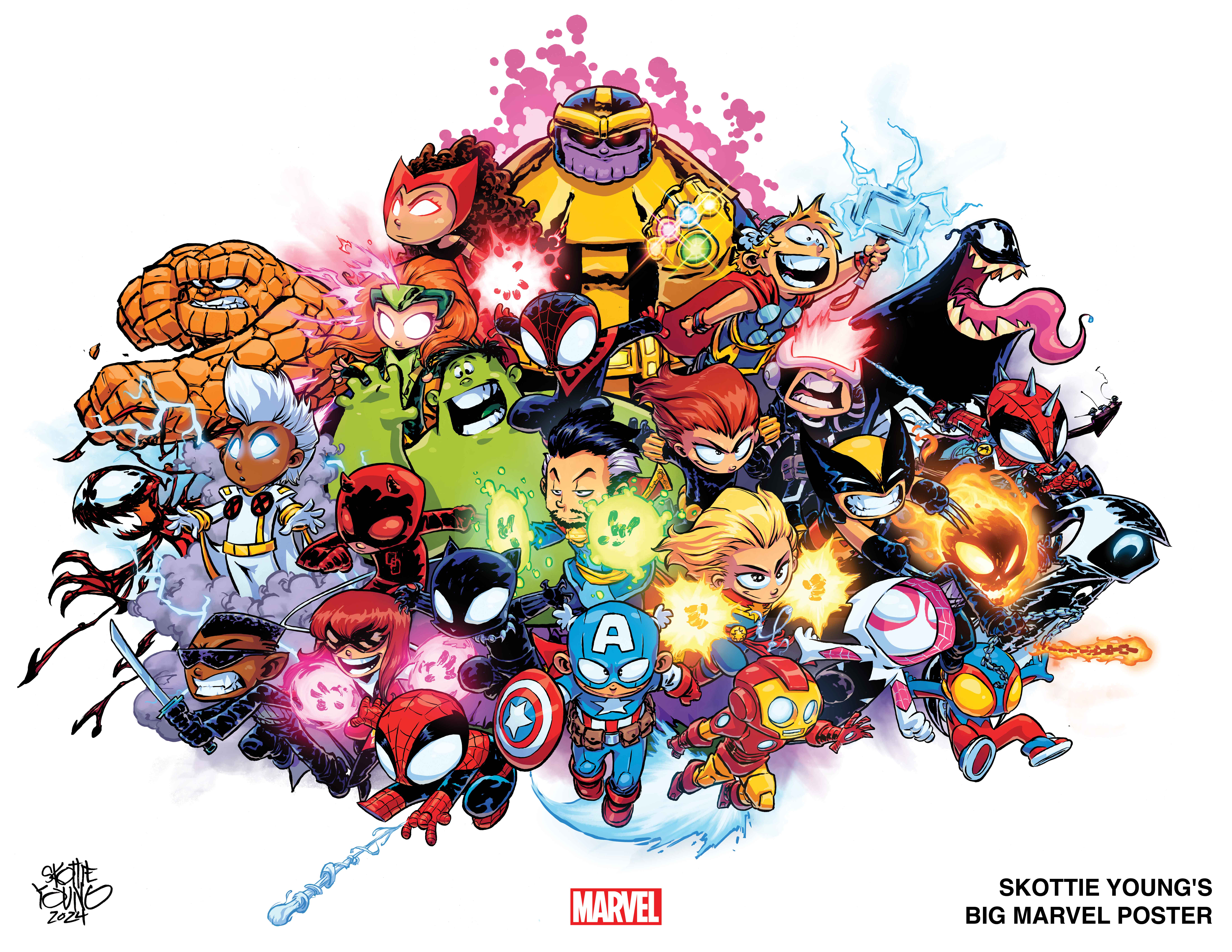 Marvel Celebrates 20 Years Of Skottie Young With New Covers