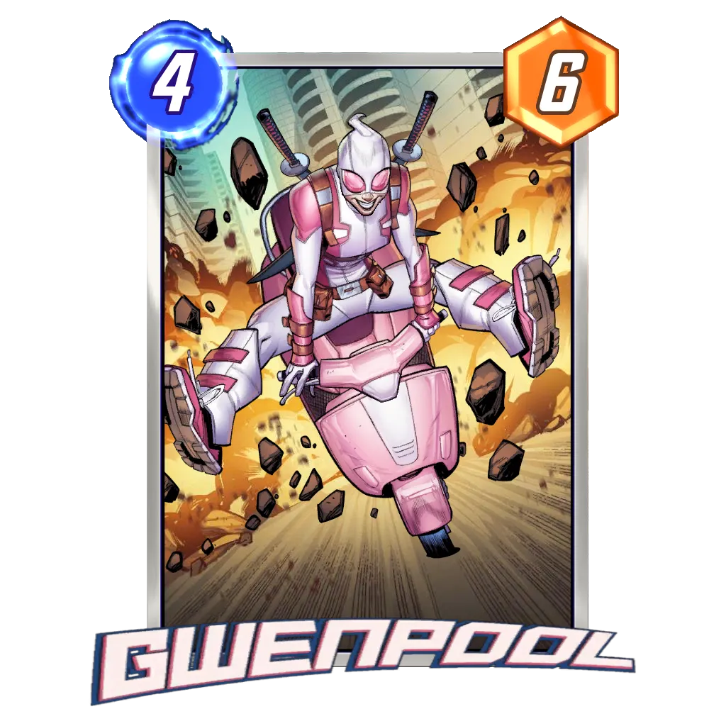 Snap into marvel: Gwenpool