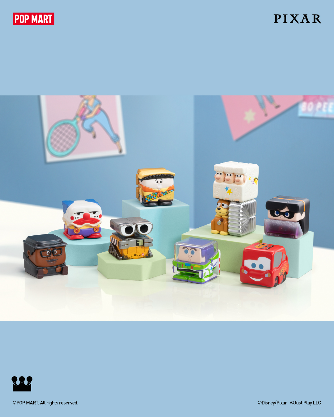 その他 popmart pop cube pixar mickey Disney/Pixar POP CUBE-1 Series Figures | Blind Boxes - POP