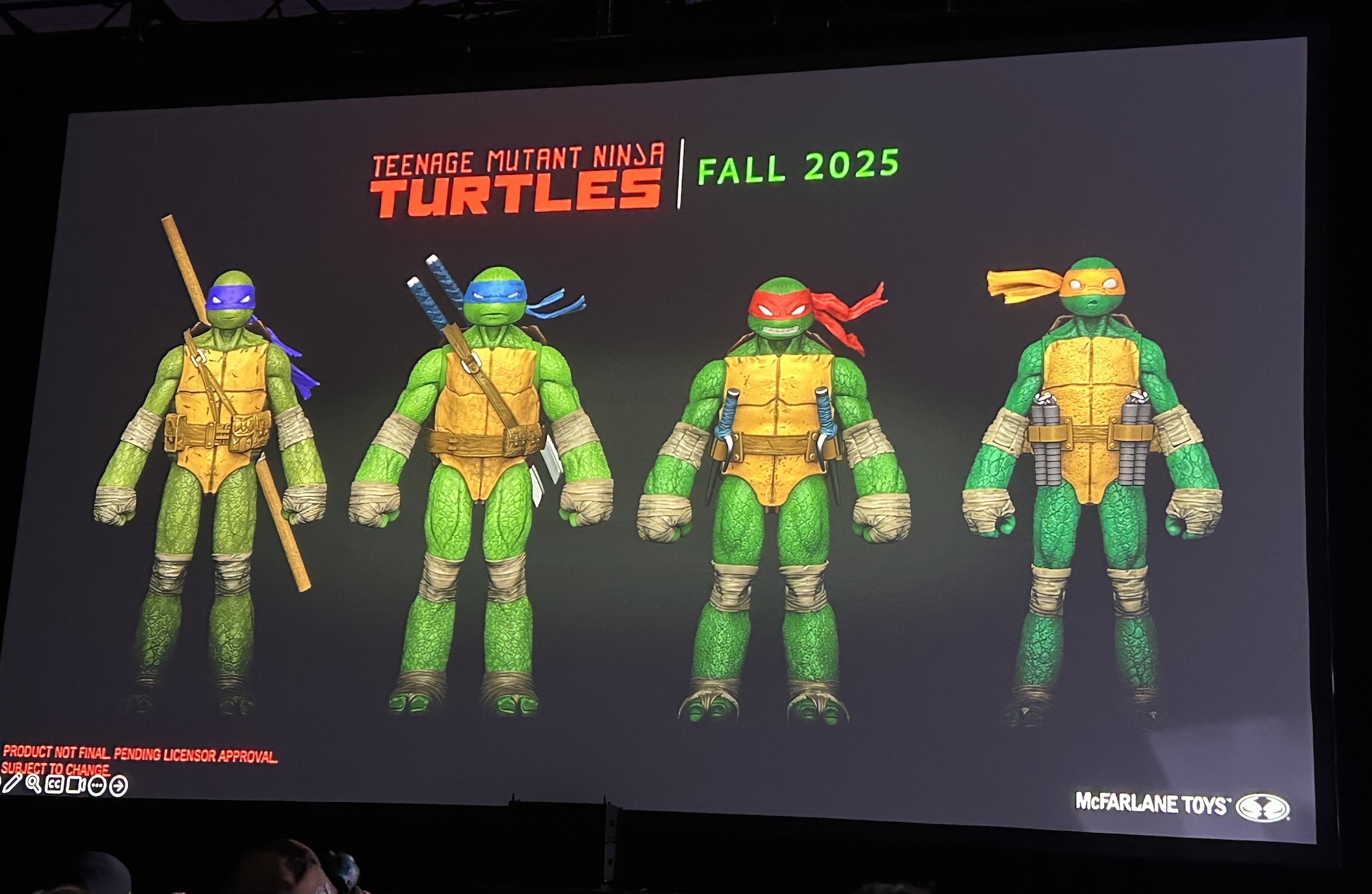 WonderCon 2025: McFarlane Toys Reveals Including New 'TMNT