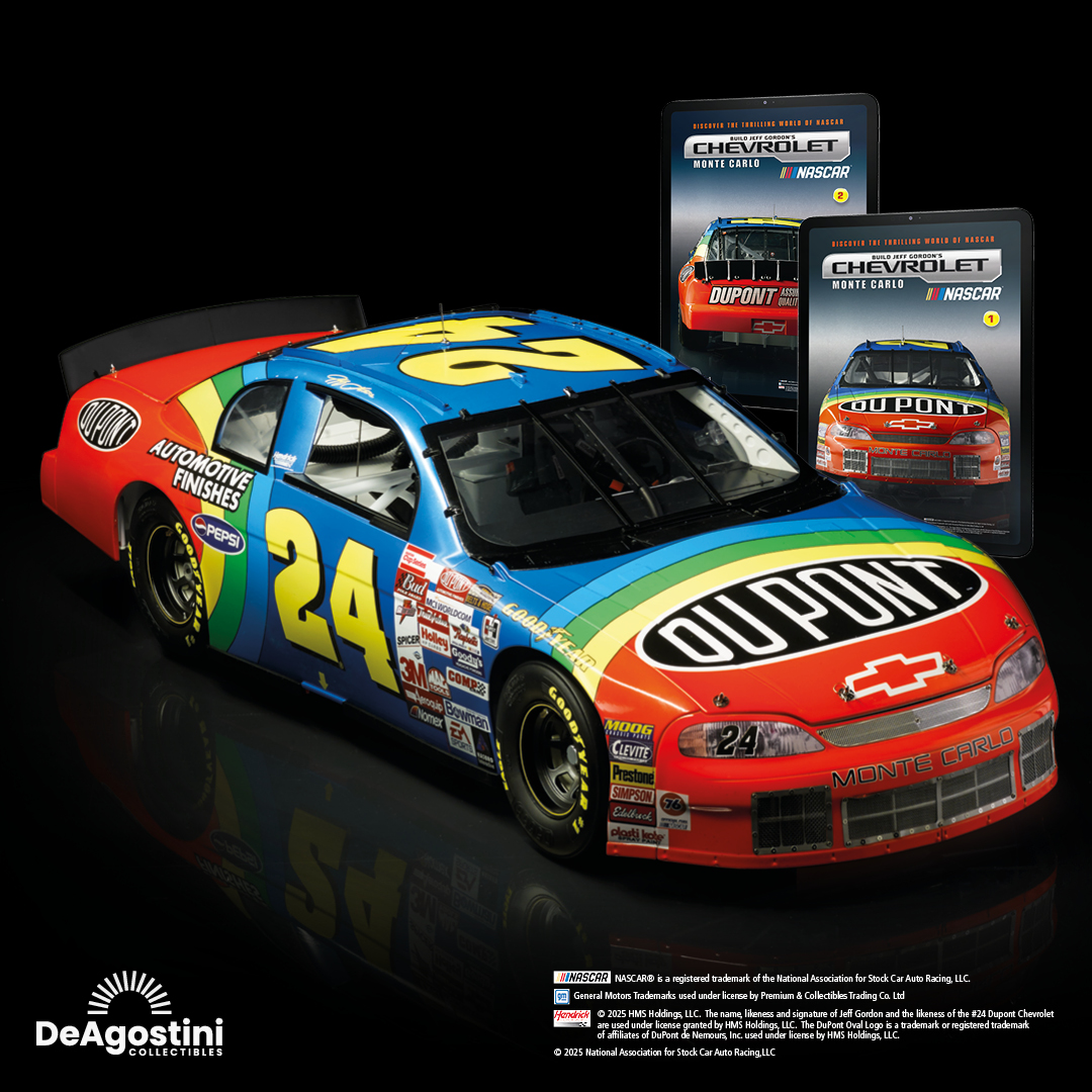 De Agostini Announces NASCAR Jeff Gordon 1997 Chevrolet Monte