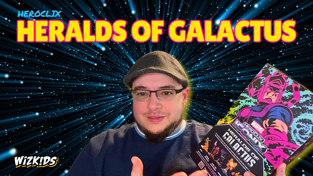 Reviewing Marvel HeroClix Iconix: Heralds of Galactus  COMICON