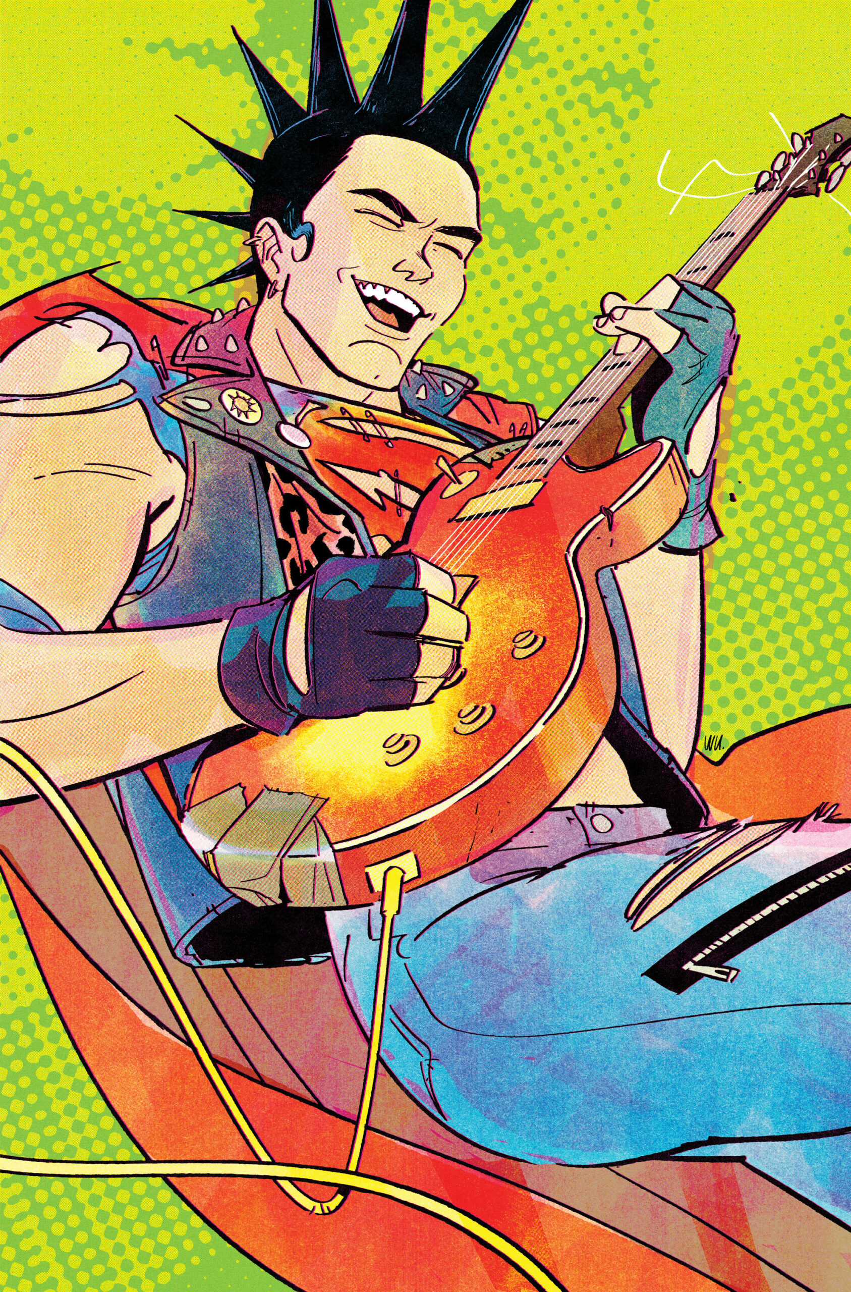 DC Comics Turns Up The Volume With Punk Rock Themed Variant Covers