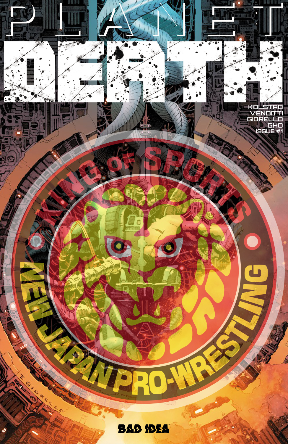 New Japan Pro-Wrestling And Bad Idea Tag Team With Special Variant