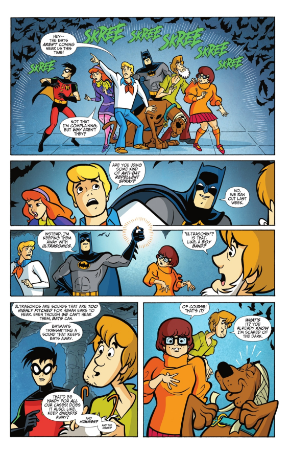 Something Spooky: Batman And The Scoobies Meet The Ghost Of The Batcave In ‘The Batman & Scooby-Doo Mysteries' #2